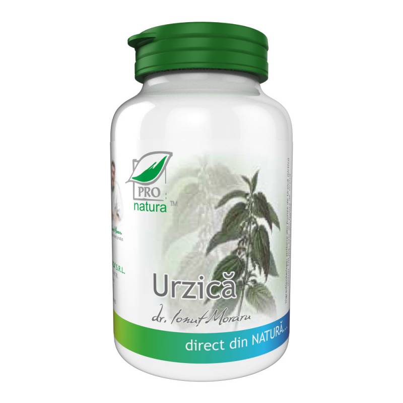 Urzica, 200 capsule, Medica - Pro Natura