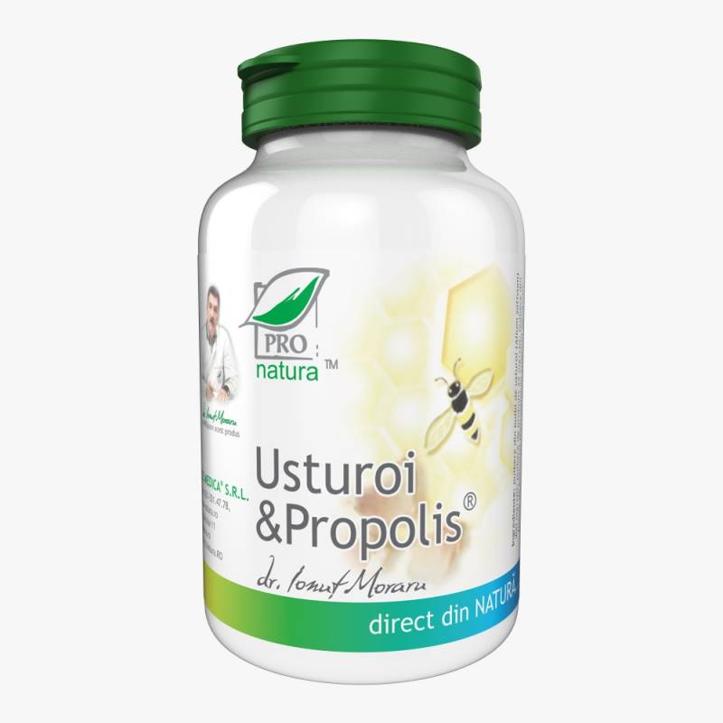 Usturoi cu Propolis, 150 capsule, Medica - Pro Natura