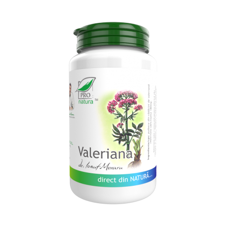 Valeriana, 60 capsule, Medica - Pro Natura