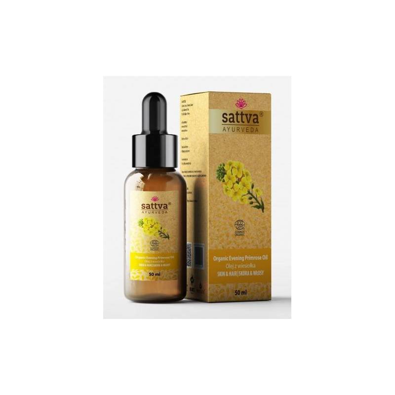 Ulei de luminita noptii organic, 50ml – Sattva Ayurveda