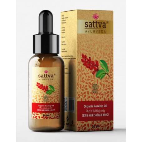 Ulei de macese, eco-bio, 50 ml, Sattva Ayurveda