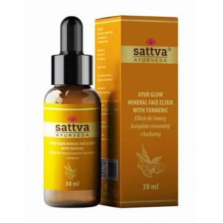 Ser de fata cu turmeric si minerale Ayur Glow, 30 ml – Sattva Ayurveda