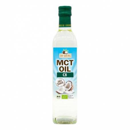 Ulei de Cocos MCT C8, eco-bio, 500 ml, Dr. Georg