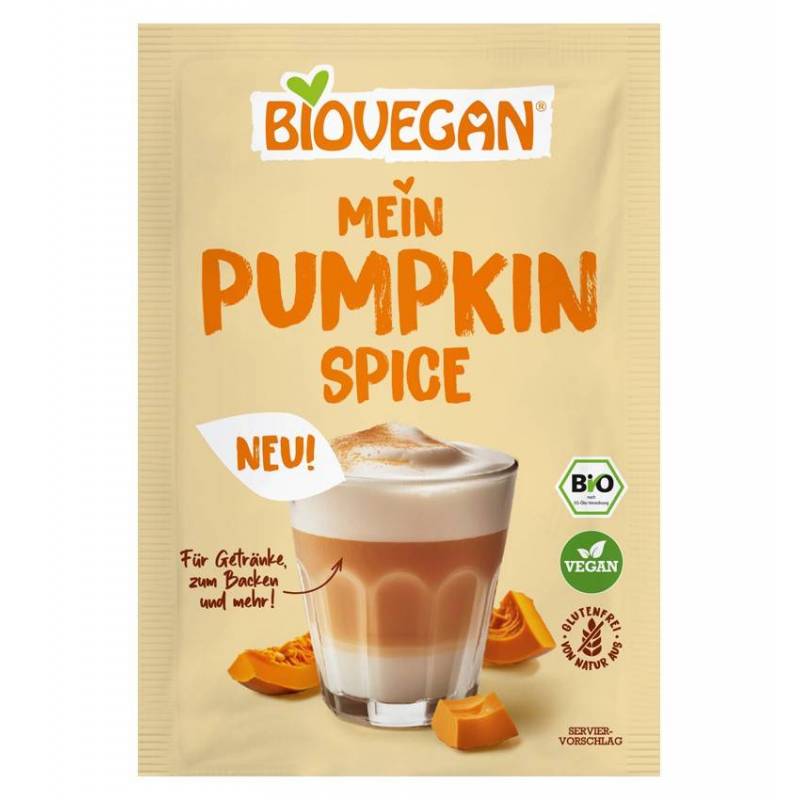 Mix de condimente Pumpkin Spice, eco-bio, 14 g, Biovegan