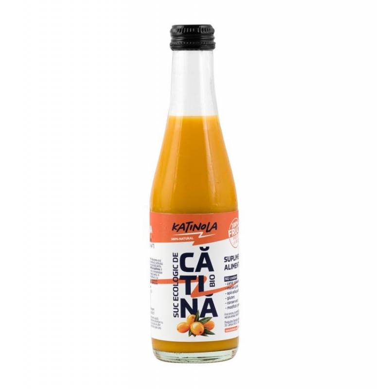 Nectar de catina cu sirop de agave, eco-bio, 250 ml, Katinola