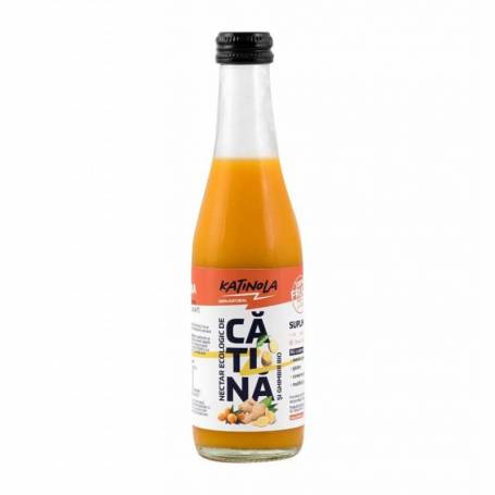 Nectar de catina cu ghimbir, eco-bio, 250 ml, Katinola