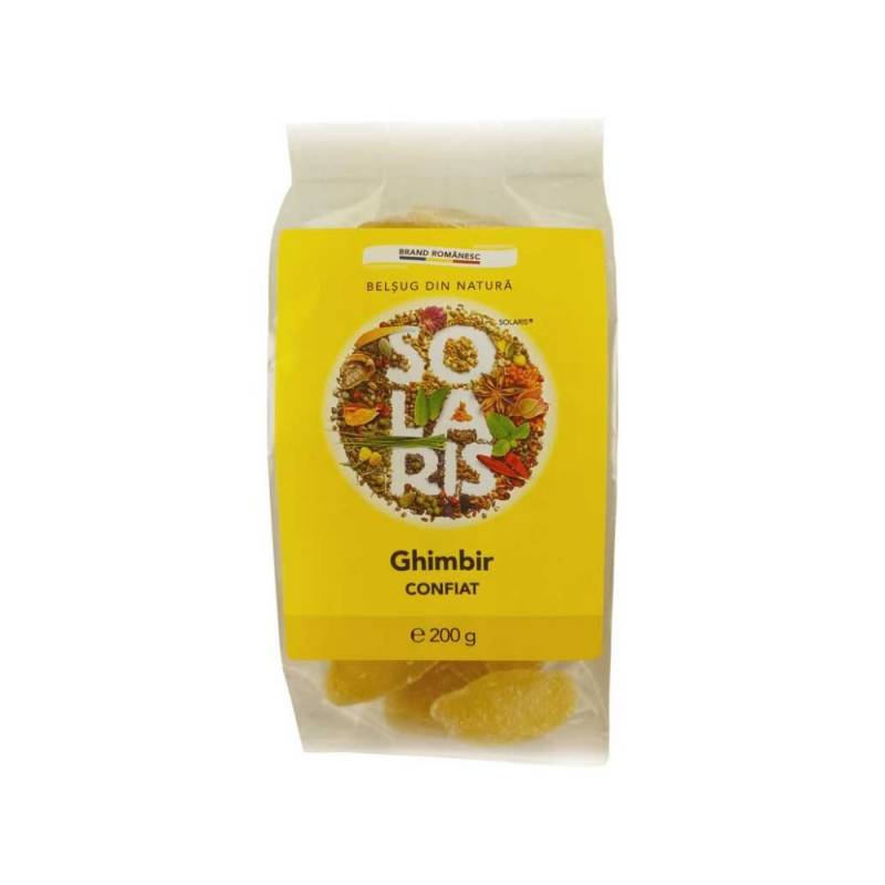 GHIMBIR CONFIAT 200 g, SOLARIS