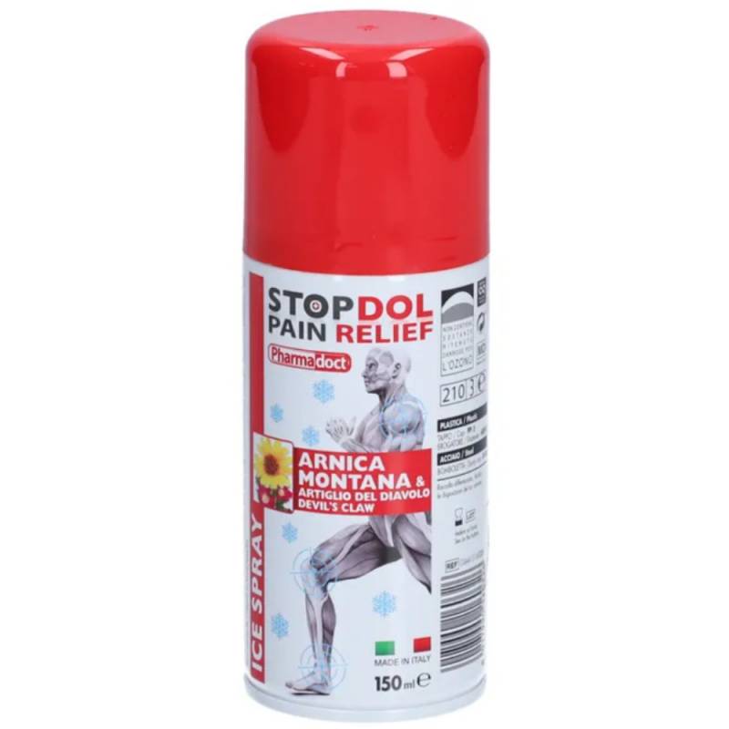 STOPDOL - SPRAY DE GHEATA dureri musculare si articulare, 150 ml,