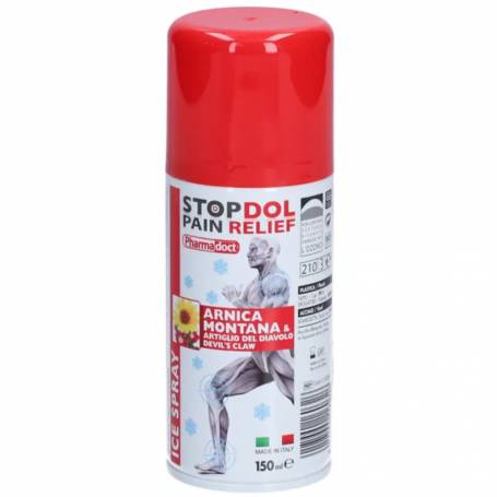 STOPDOL - SPRAY DE GHEATA dureri musculare si articulare, 150 ml, Pharmadoct