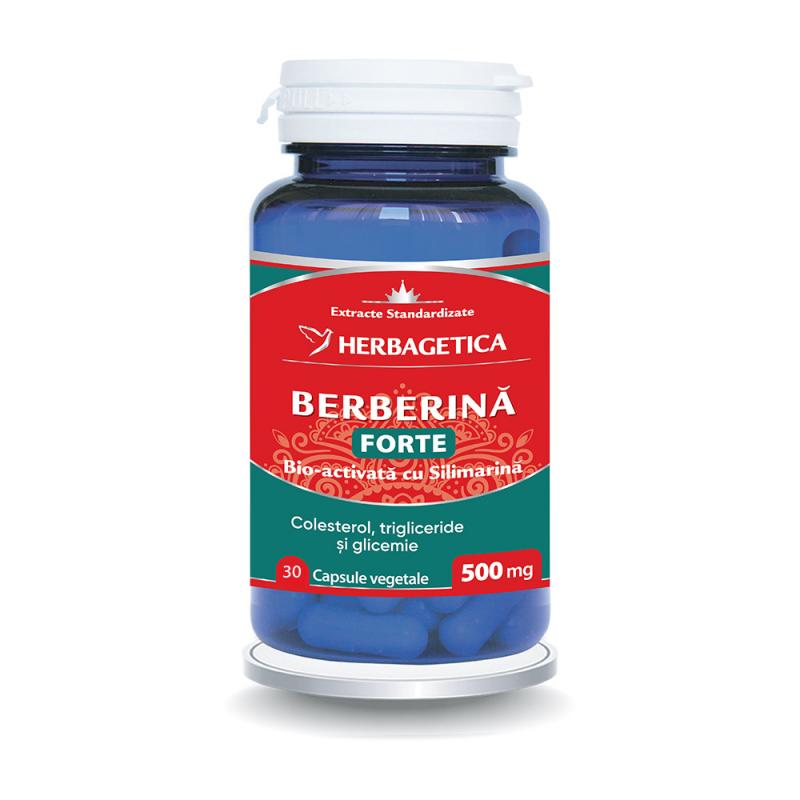 Berberina Forte, 30 capsule - Herbagetica