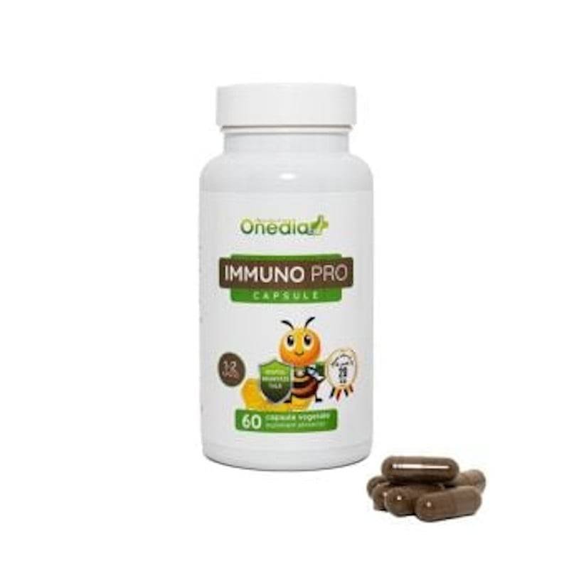 Immuno pro - imunitate cu produse apicole - 60 capsule, Onedia