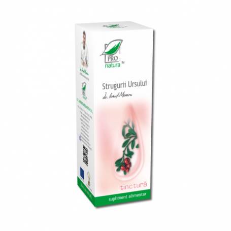 Tinctura de Strugurii Ursului, 50 ml, Medica - ProNatura