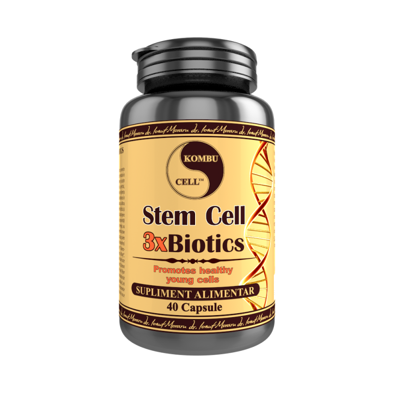 Stem Cell 3x Biotic, sustine regenerarea celulara, 40 capsule,