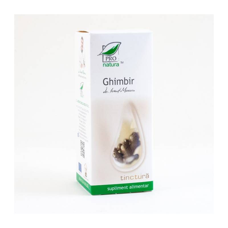 Tinctura De Ghimbir, 50 ml, Medica - ProNatura