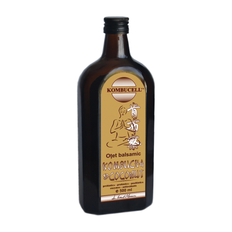 Otet Balsamic de Kombucha cu Cocos, 500 ml, Medica - ProNatura