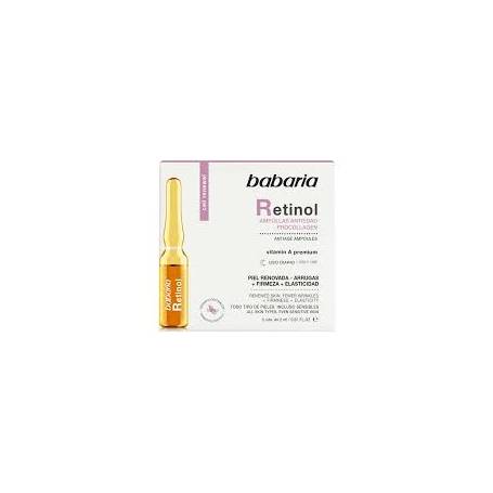 Fiole anti-aging cu Retinol, 10 ml, Babaria