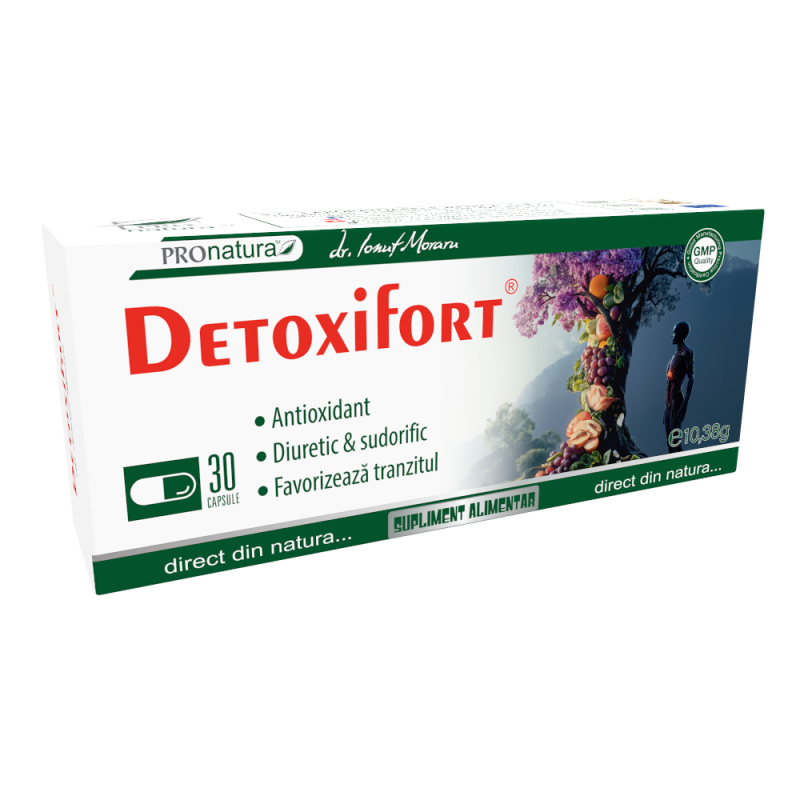 Detoxifort, 30 capsule, Medica - Pro Natura