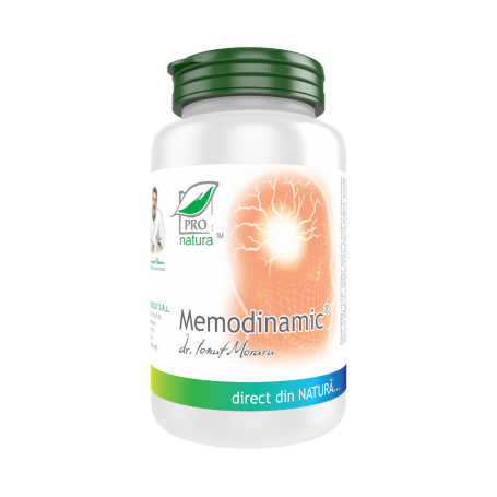 Memodinamic, sustine memoria, 60 capsule, Medica - Pro Natura