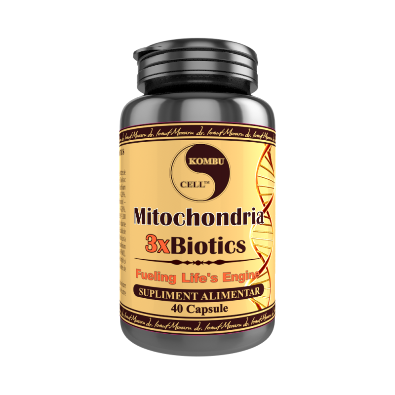 Mitochondria 3 X Biotics, 40 capsule, Medica - Pro Natura