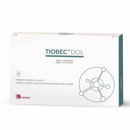 TIOBEC DOL - acid alfa-lipoic (acid tioctic), 20 comprimate, LABOREST