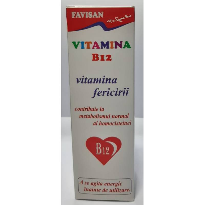 VITAMINA B12, spray 30 ml Favisan