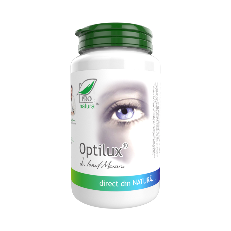 Optilux, eficient in microangiopatia diabeticilor, 60 capsule,