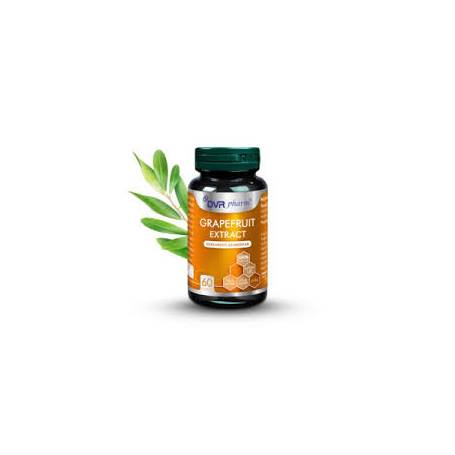 Grapefruit extract, ajuta la mentinerea echilibrului microbiotic, 60 capsule, DVR Pharm