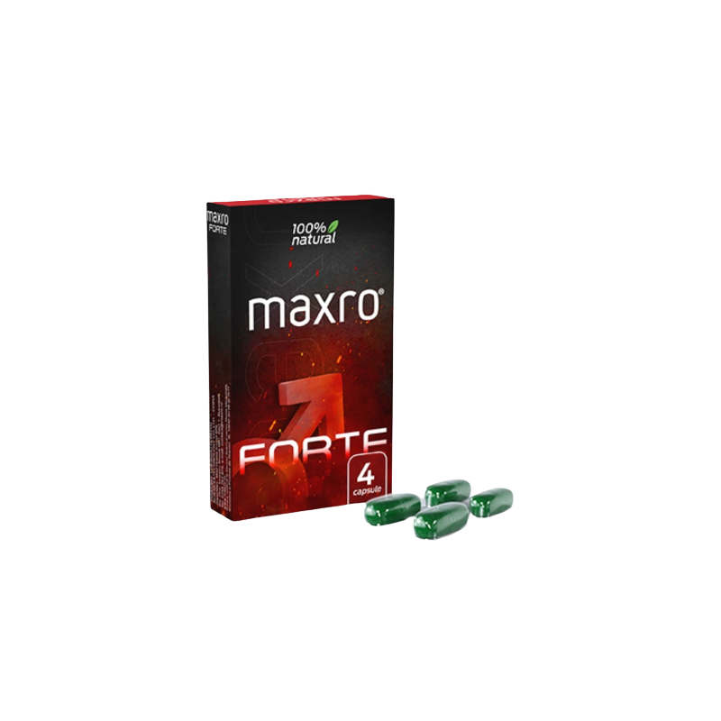 MAXRO FORTE, 4 capsule potenta, MAD HOUSE