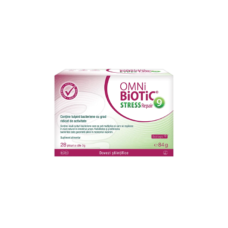 OMNI-BIOTIC STRESS REPAIR, 3 g x 28 plicuri, VEDRA - INSTITUT ALLERGOSAN