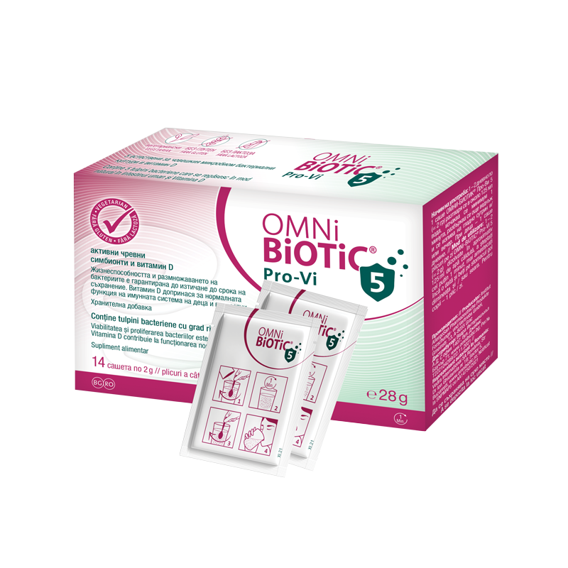 OMNI-BIOTIC PRO-VI 5, 2 g x 14 plicuri, VEDRA - INSTITUT ALLERGOSAN