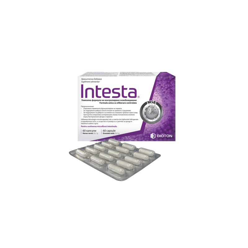 INTESTA - acid butiric, 60 capsule, VEDRA - BIOTON