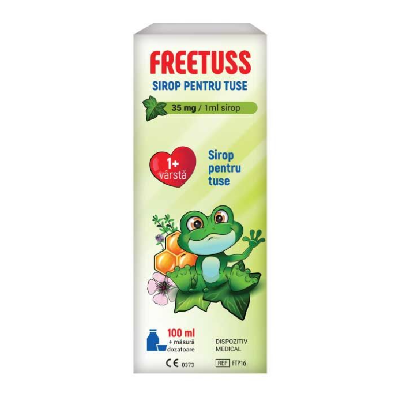 FREETUS SIROP TUSE +1 an, 100 ml, VEDRA