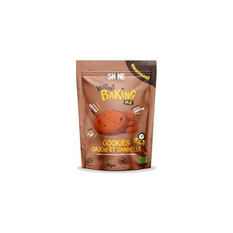 Amestec instant pentru cookies, cu scortisoara si caju, eco-bio, 350 g, Shine