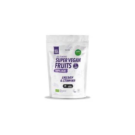 Pulbere Acai 100%, Super Vegan BIO, pre si dupa efort, 150 g, Iswari