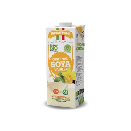 Bautura vegetala din Soia integrala si Vanilie, eco-bio, 1 L, Terra e Pane