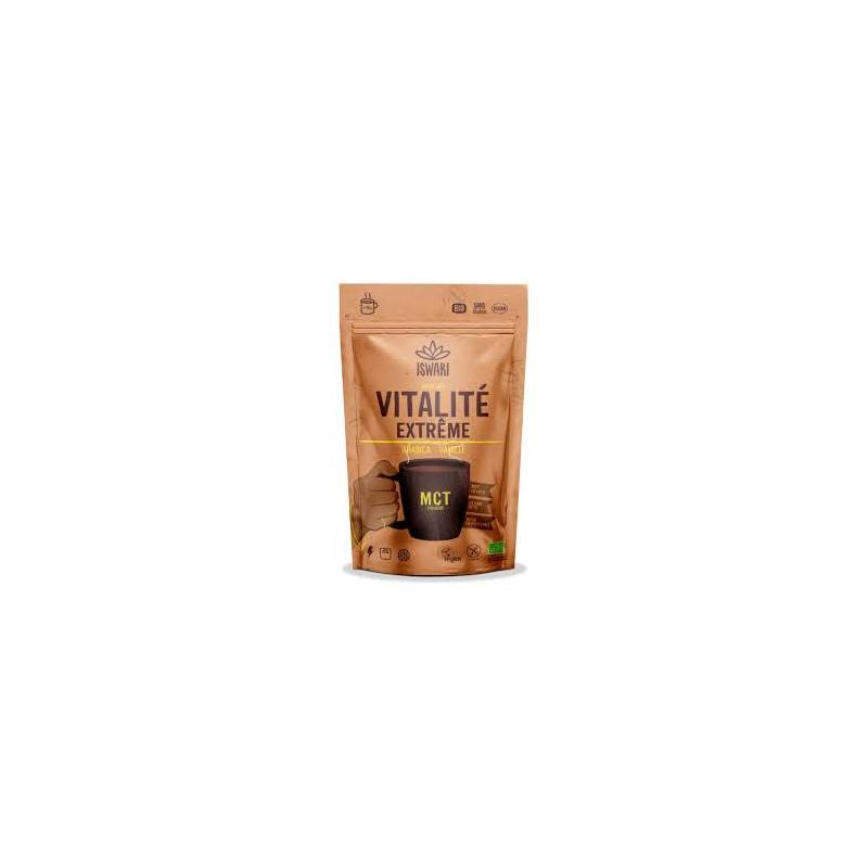 Cafea cu MCT, cafea arabica si vanilie, eco-bio, Extreme Vitality,