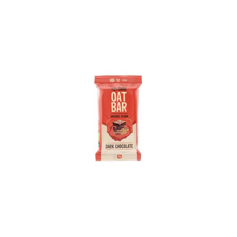 Baton energizant din ovaz si chipsuri de ciocolata, eco-bio, 40 g,