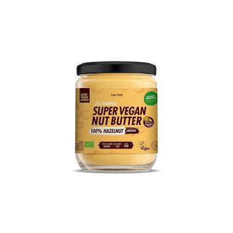 Crema fina din alune de padure, Super Vegan Nut Butter, fara zahar, eco-bio, Super Vegan, 400 g, Iswari