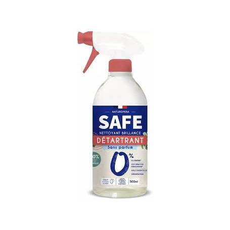 Detartrant cu pulverizator, fara parfum, fara alergeni, eco-bio, 500 ml, Safe