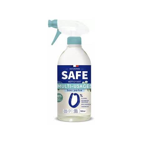 Detergent multisuprafete cu pulverizator, fara parfum, fara alergeni, eco-bio, 500 ml, Safe