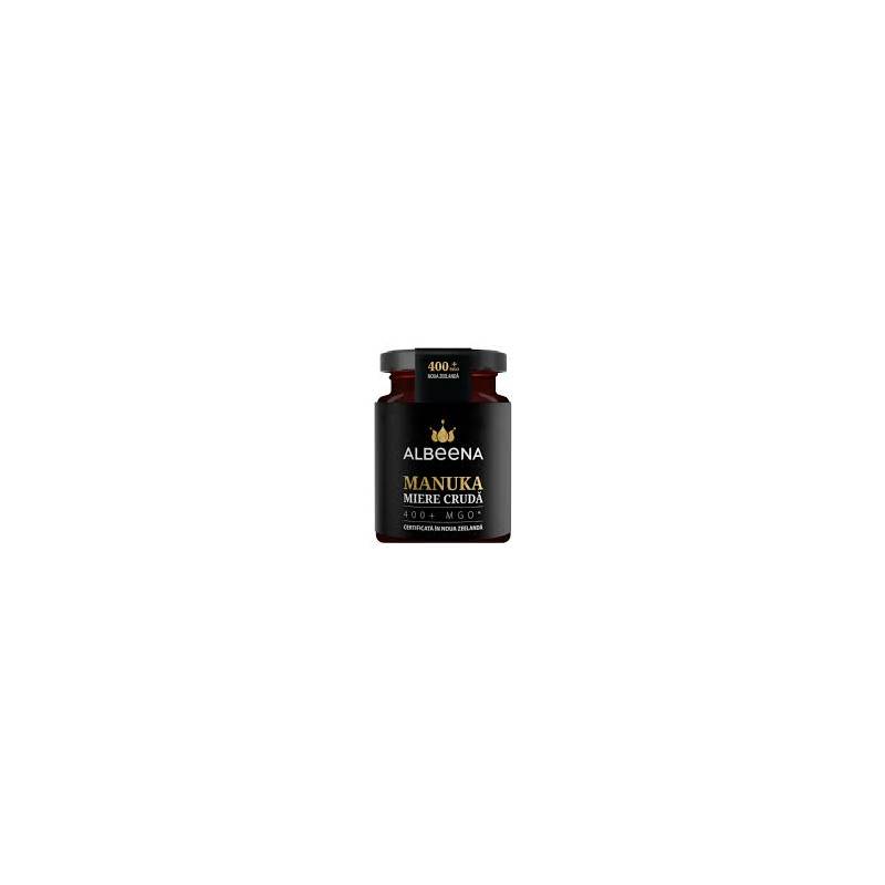 Miere de Manuka cruda Albeena, MGO 400+, 200 g, Nutrific