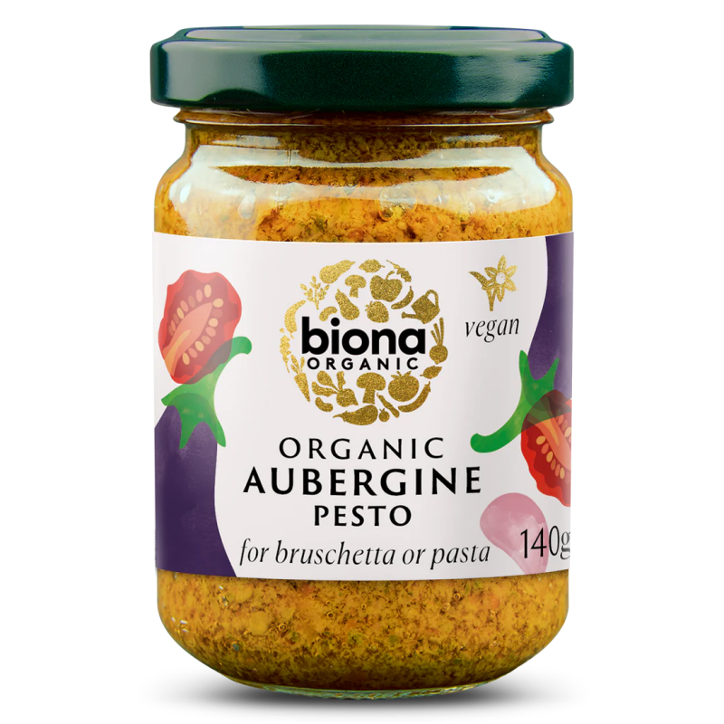 Pesto din vinete, eco-bio, 140 g, Biona