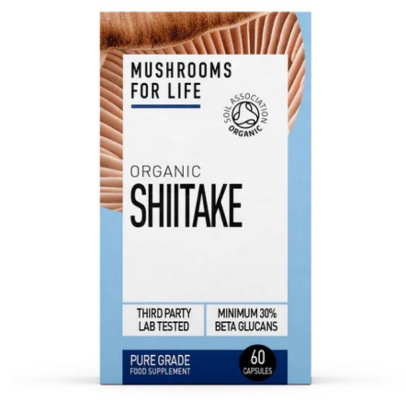 Organic Shiitake - Full Spectrum, 940 mg, 60 capsule, MushroomsForLife