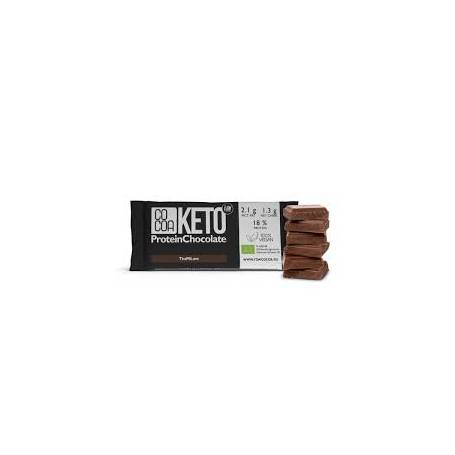 Ciocolata proteica cu aroma de tiramisu, Keto, 40 g, Cocoa