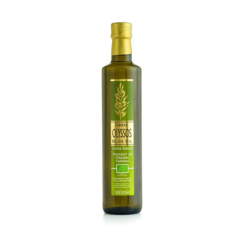 Ulei de masline extra virgin - Olyssos - Eco-Bio, sticla 500 ml,