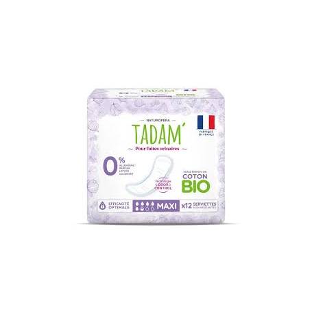 Absorbante pentru scurgeri si incontinenta urinara usoara, EXTRA, eco-bio, 10 bucati, Tadam