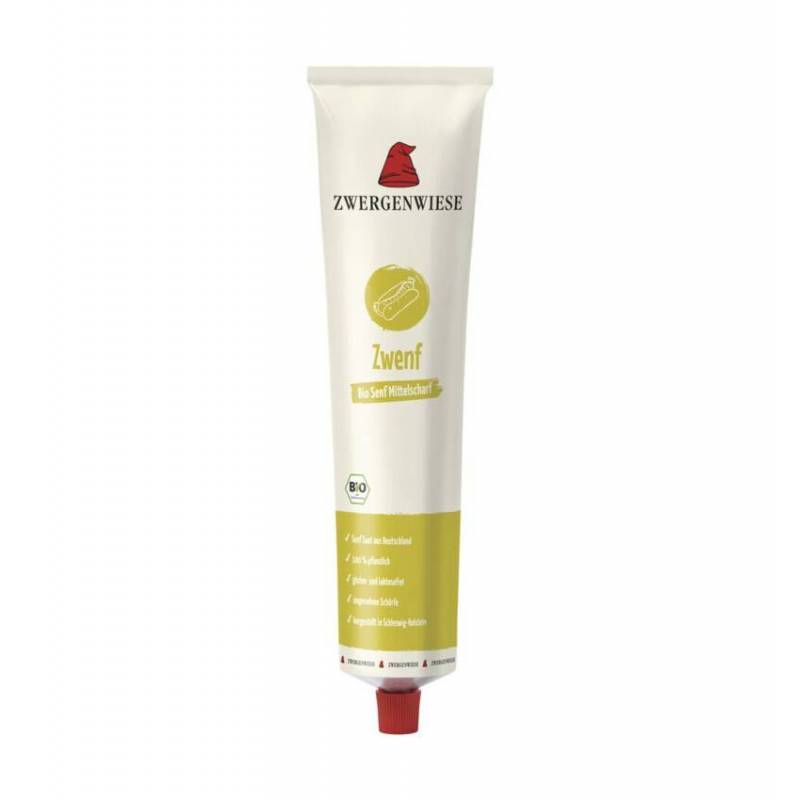 Mustar delicatesa, eco-bio, tub 175 ml, Zwergenwiese