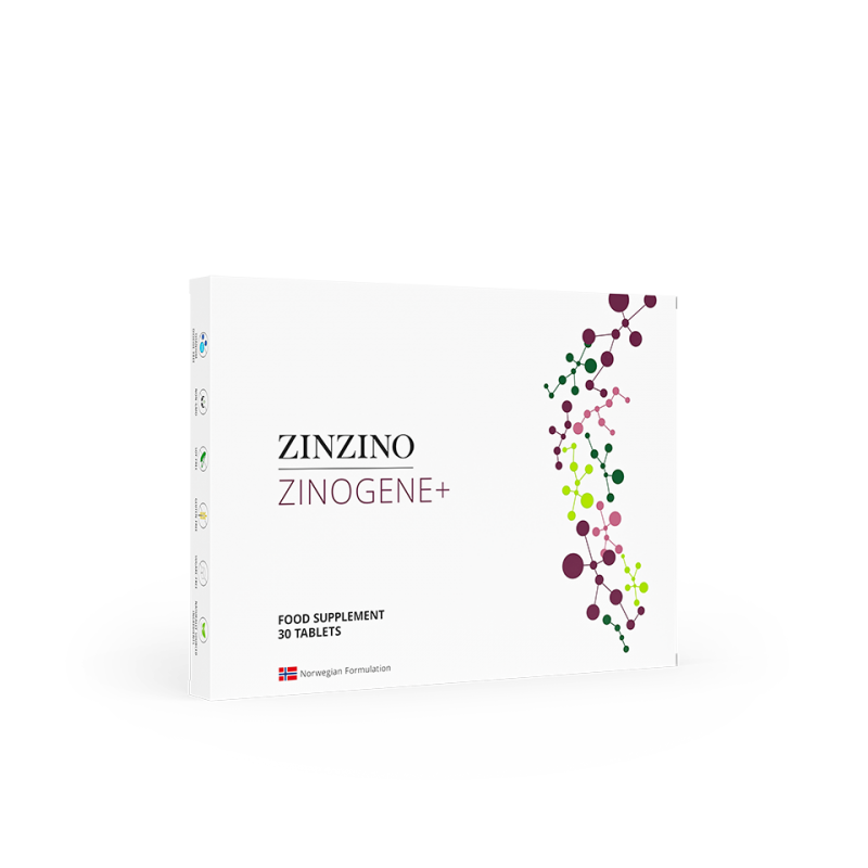 ZinoGene+ sustine sinteza ADN, 30 tablete, Zinzino