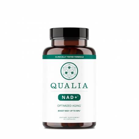 Life Sciences Qualia Nad+ Optimized Aging, Formula Cresterea Nad+ cu pana La 50%, 42 capsule, GNC