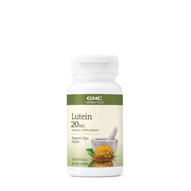 Lutein - supliment ochi si vedere, 20 mg, 30 capsule, GNC